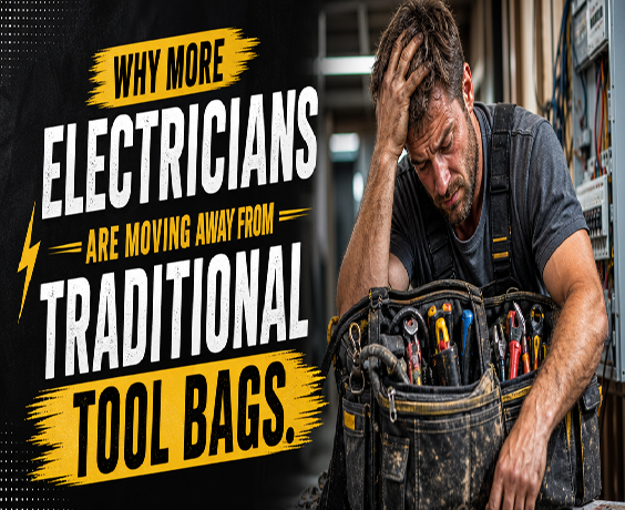 Why More Electricians Are Moving Away From Traditional Tool Bags