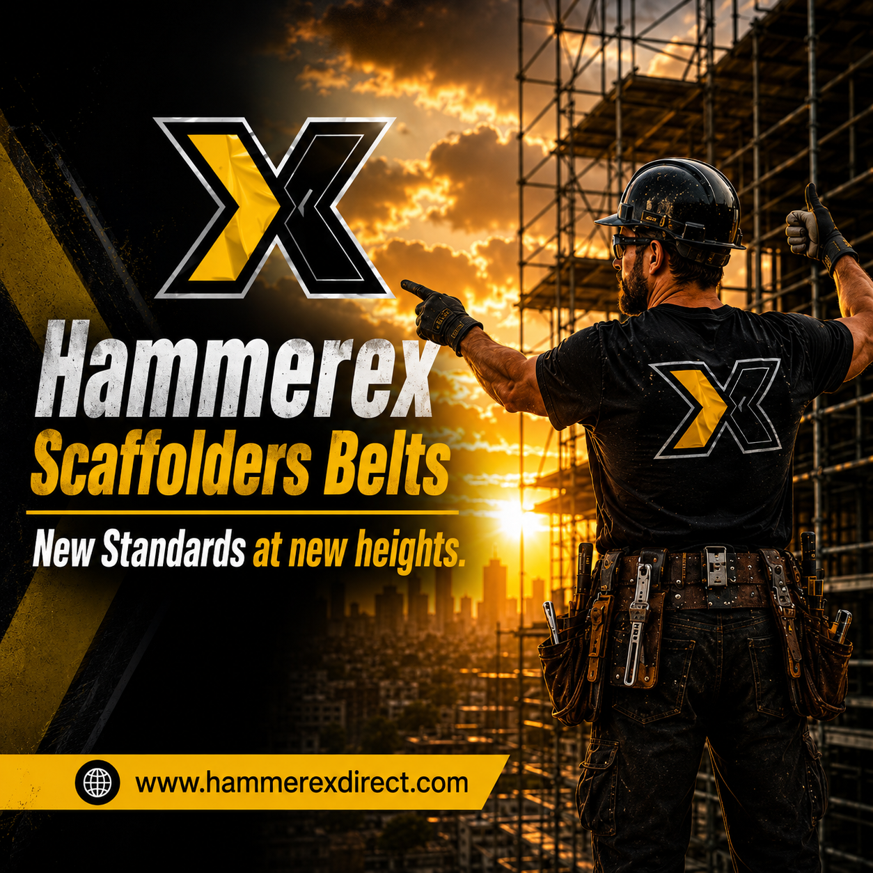 The Complete UK Scaffolder's Guide to Hammerex Scaffolding Tool Belts (2026)