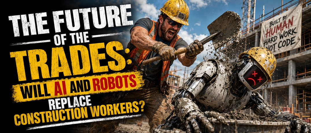 The Future Of The Trades: Will AI And Robots Replace Construction Workers?