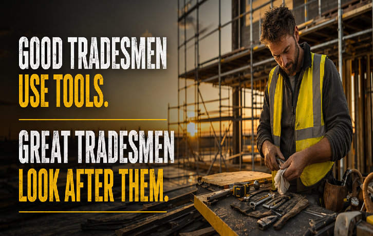 The Trade Starts With Respect: Why Looking After Your Tools Matters