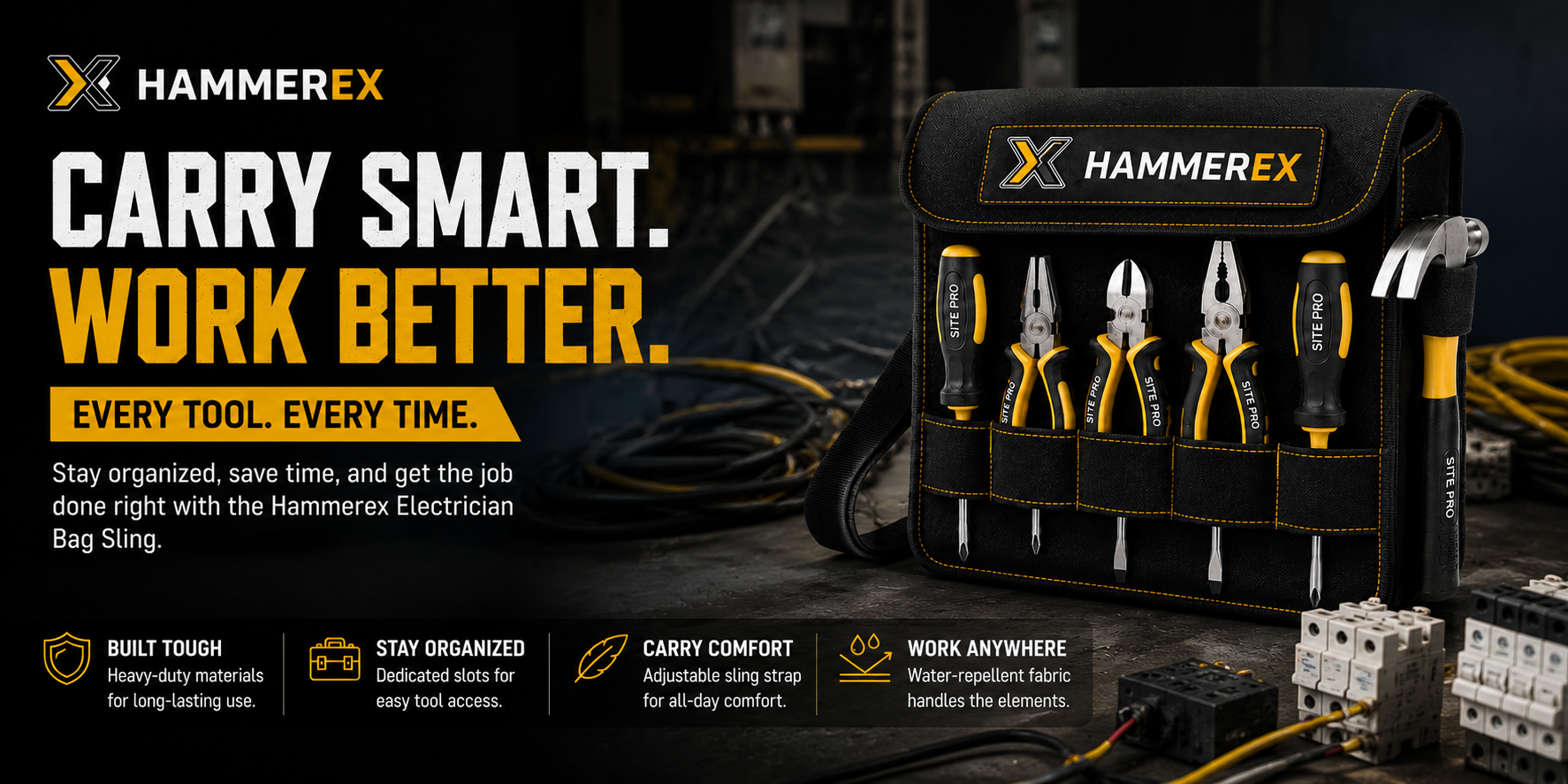 HAMMEREX Electrician Bag Sling — additional view