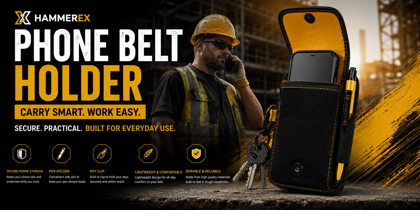 Hammerex Phone Belt Case — banner 3