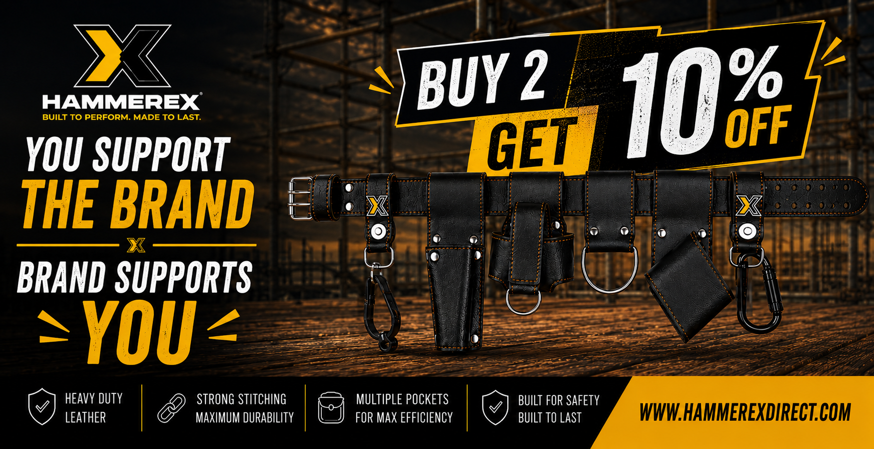 Buy 2 Scaff4 belts and save 10%