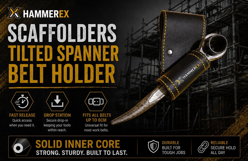 Hammerex Scaffolders Tilted Spanner Belt Holder