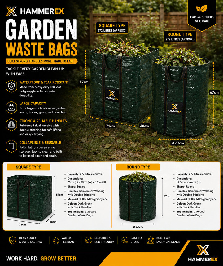 Hammerex Garden Waste Bags
