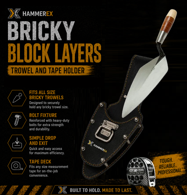 Hammerex Brick & Block Layer's Trowel Belt Holder