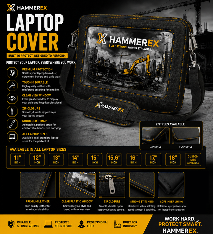 Hammerex Premium Laptop Case