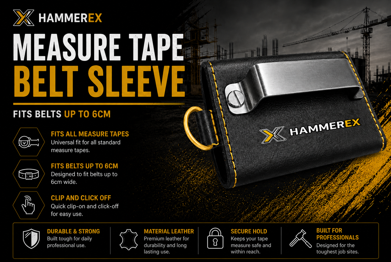 Hammerex Measure Tape Belt Holder Slider