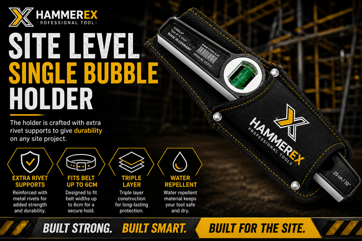 Site Single Bubble Level Holder