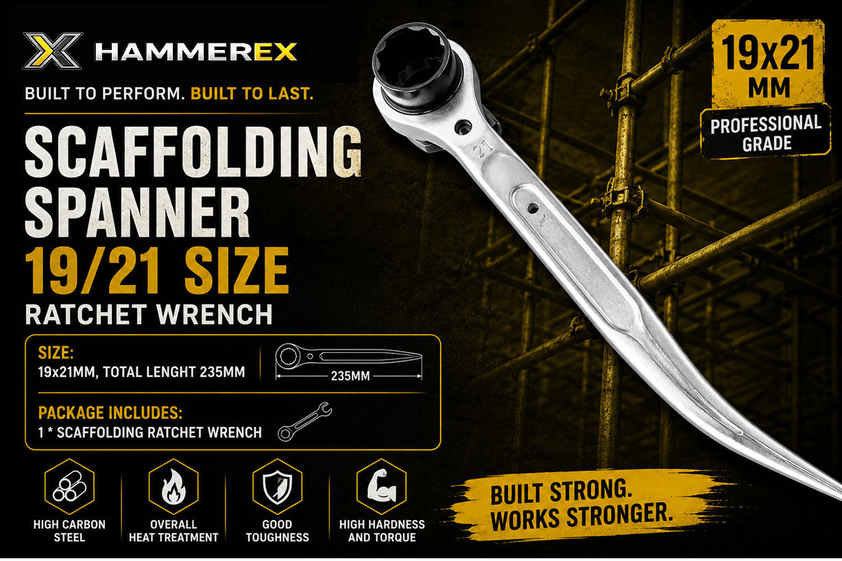 Hammerex Scaffolding Spanner 19/21mm