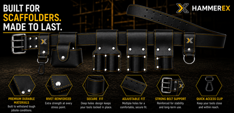 Hammerex Scaffolder's Tool Belt