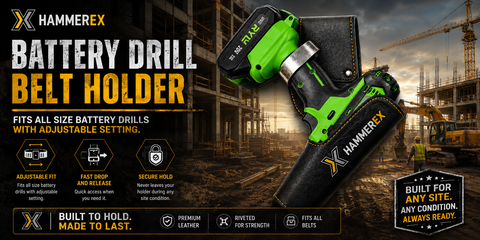 Hammerex Battery Drill Holder