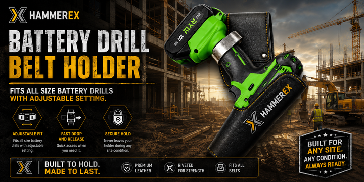 Hammerex Battery Drill Holder