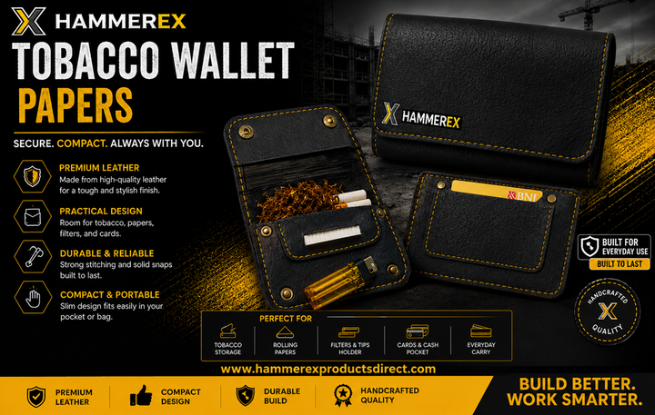 Premium Leather Tobacco Wallet