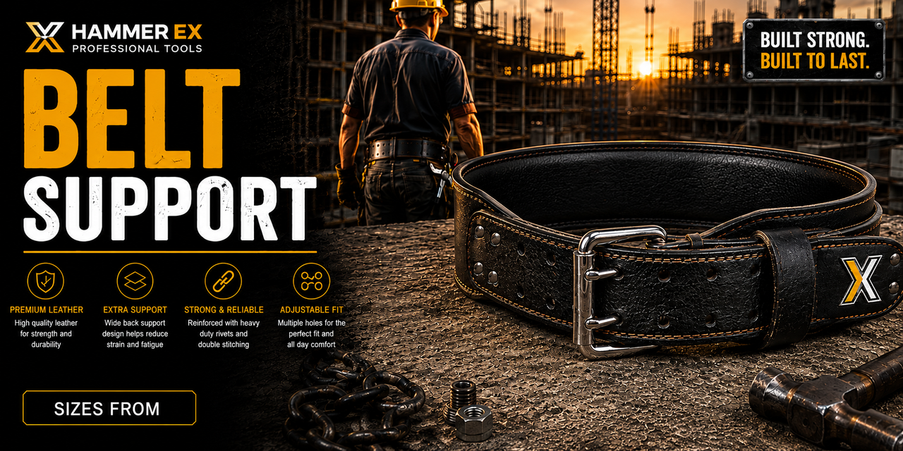 Hammerex 4" Heavy Duty Belt Support
