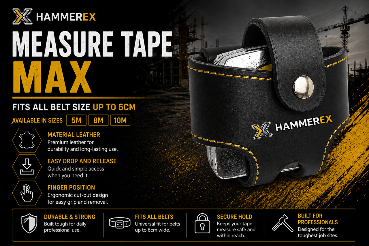 Hammerex Measure Tape Max Belt Holder