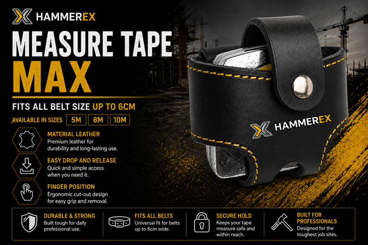 Hammerex Measure Tape Max Belt Holder